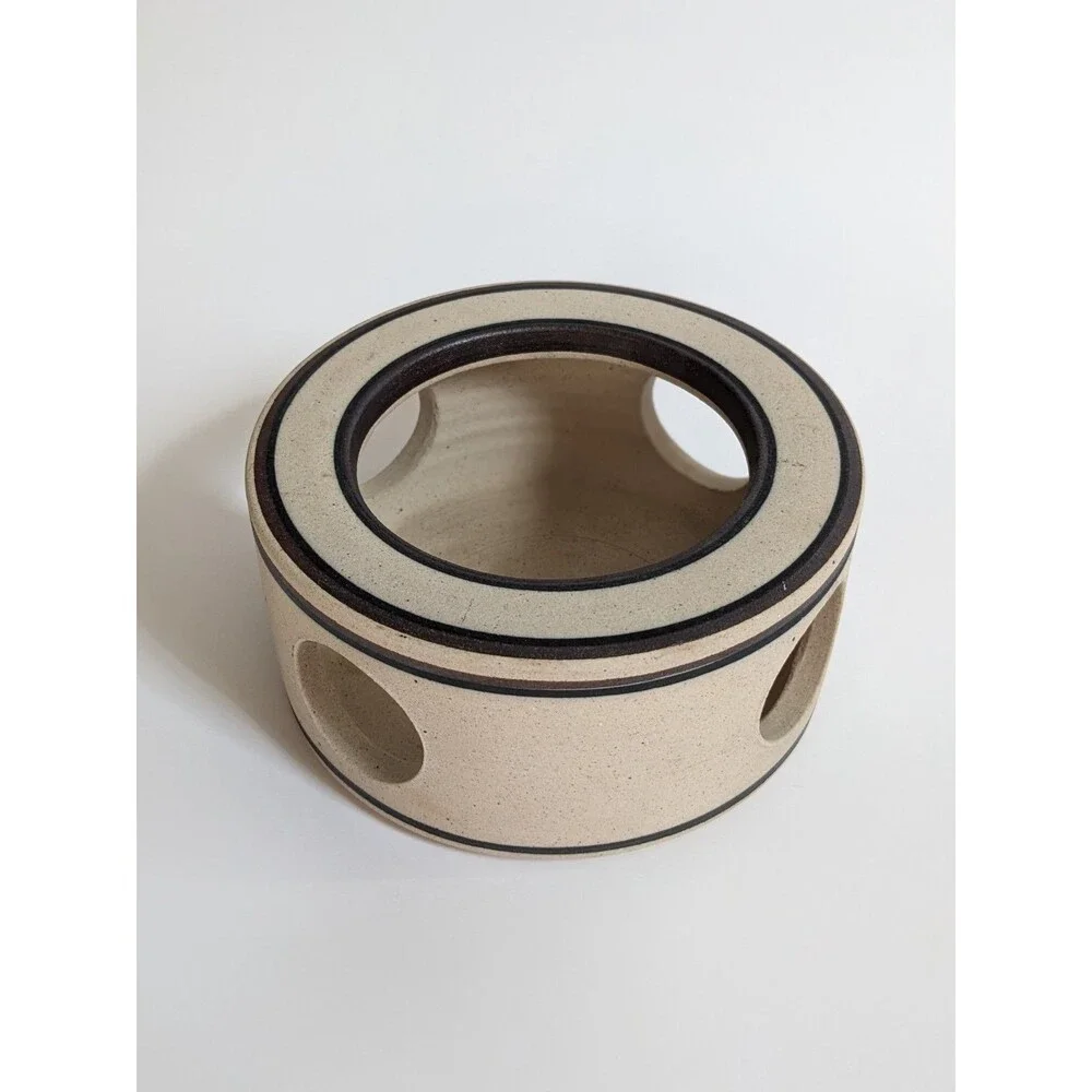 Vintage Hanne Stentøj Denmark Stoneware Candle Warmer Danish Modern MCM Pottery‎